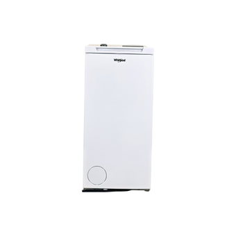Lave-Linge Top 6 kg Reconditionné WHIRLPOOL TDLRB6252BSFR/N : vue de face
