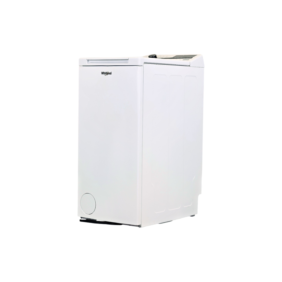 Lave-Linge Top 6 kg Reconditionné WHIRLPOOL TDLRB6252BSFR/N : vue du côté gauche