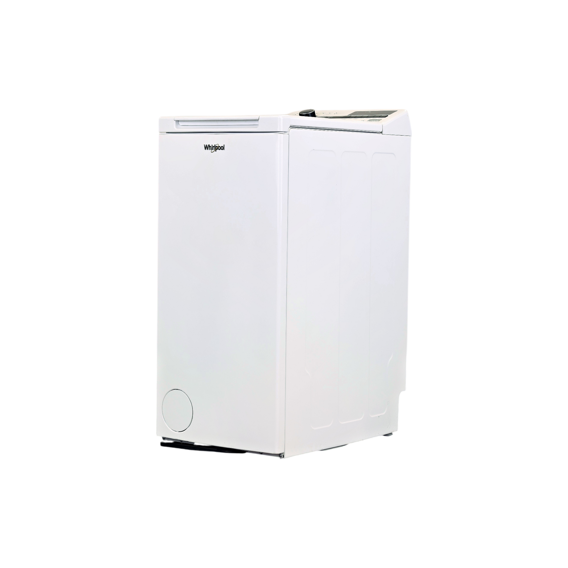 Lave-Linge Top 6 kg Reconditionné WHIRLPOOL TDLRB6252BSFR/N : vue du côté gauche