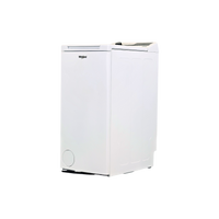 Lave-Linge Top 6 kg Reconditionné WHIRLPOOL TDLRB6252BSFR/N : vue du côté gauche