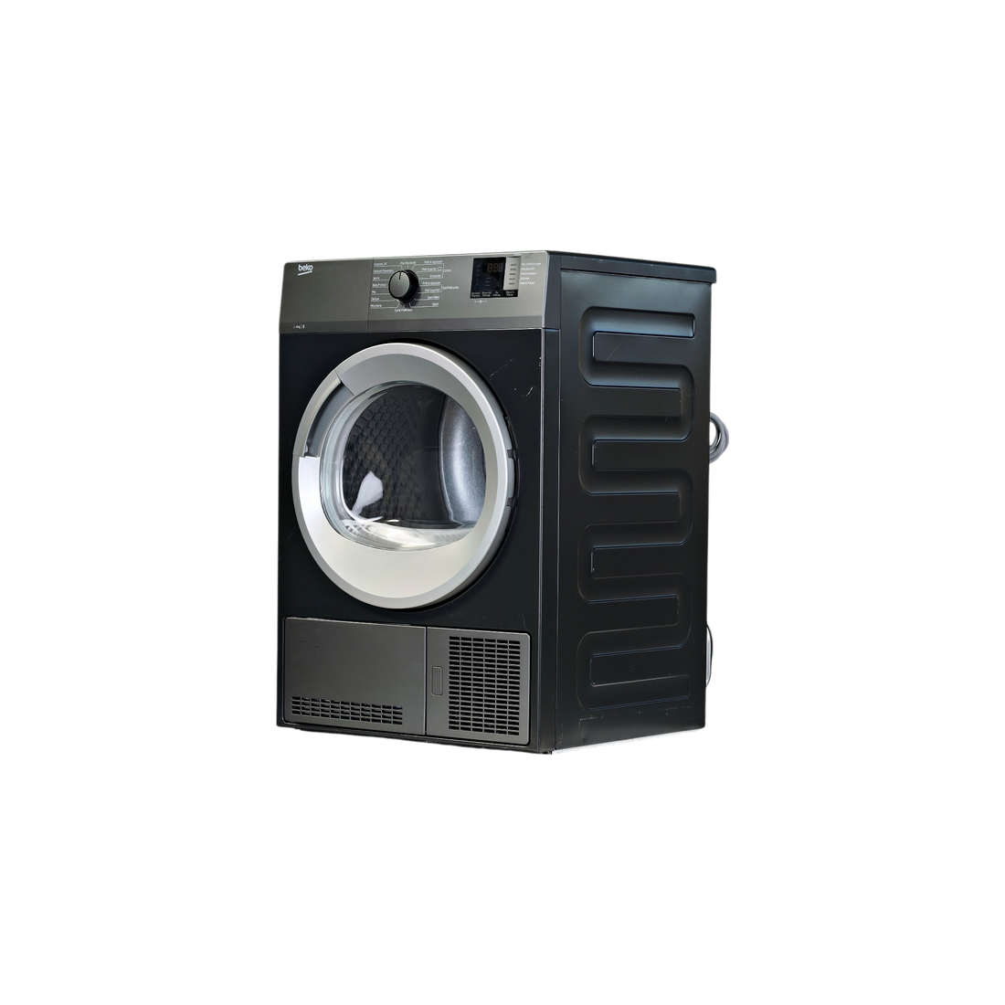 Seche-Linge Condensation 8 kg Reconditionné BEKO DCB816A : vue du côté gauche