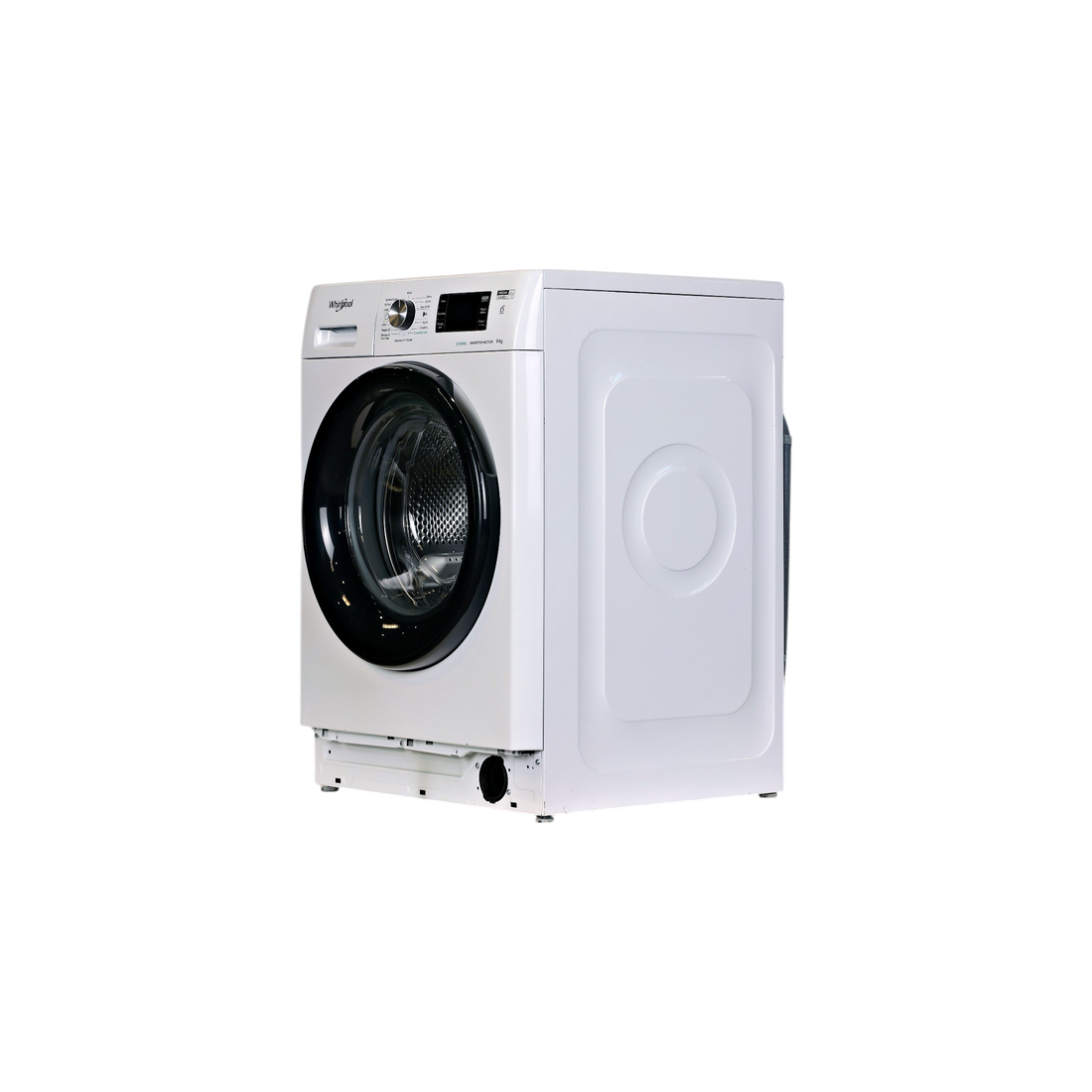 Lave-Linge Hublot 9 kg Reconditionné WHIRLPOOL FFBP9469BVFR : vue du côté gauche