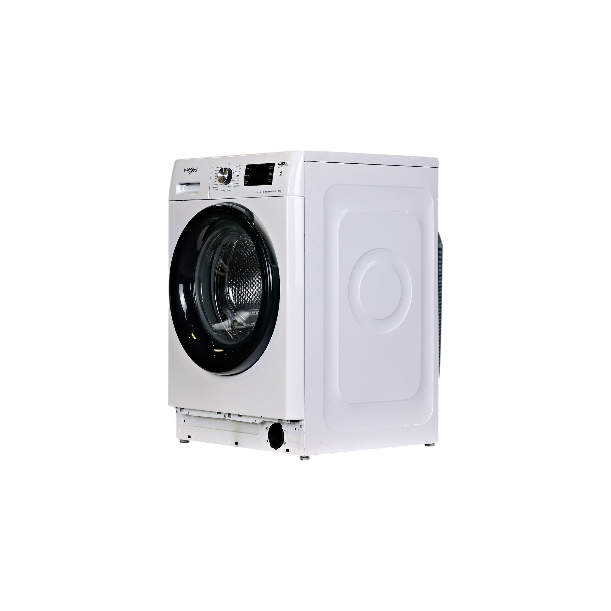 Lave-Linge Hublot 9 kg Reconditionné WHIRLPOOL FFBP9469BVFR : vue du côté gauche