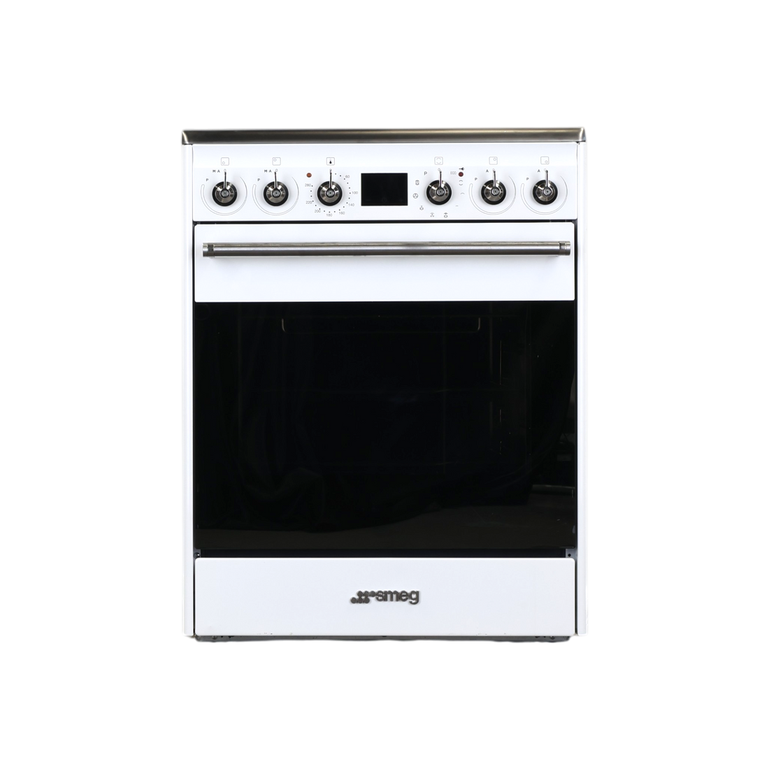 Cuisinière À Induction 70 L Reconditionné SMEG SPSK60IB9 : vue de face