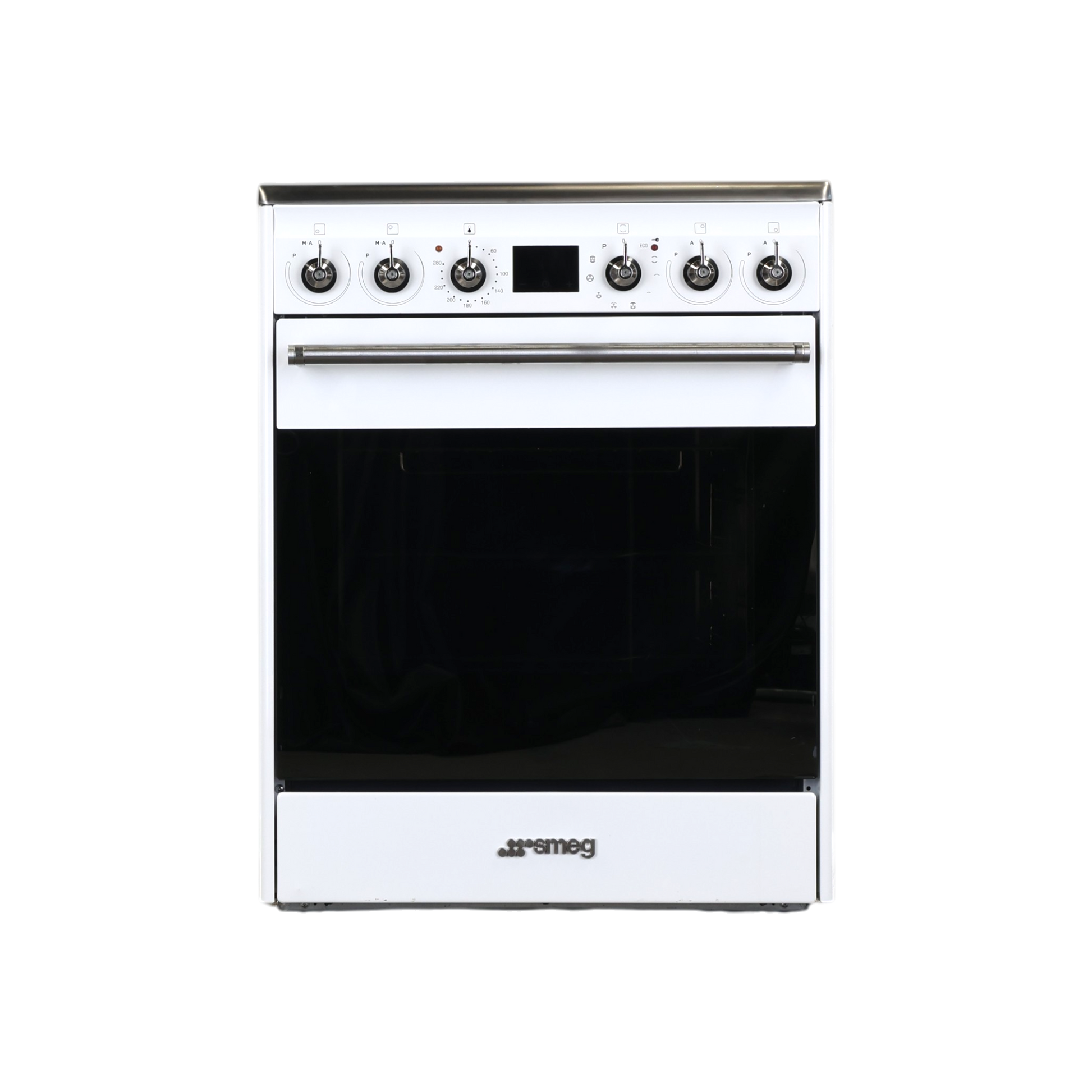 Cuisinière À Induction 70 L Reconditionné SMEG SPSK60IB9 : vue de face