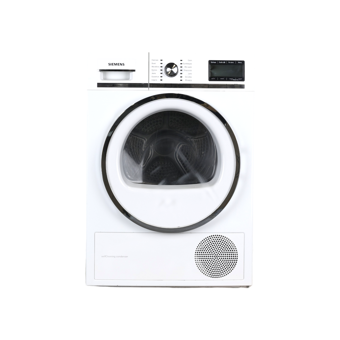 Seche-Linge Pompe À Chaleur 8 kg Reconditionné SIEMENS WT48Y880FF : vue de face