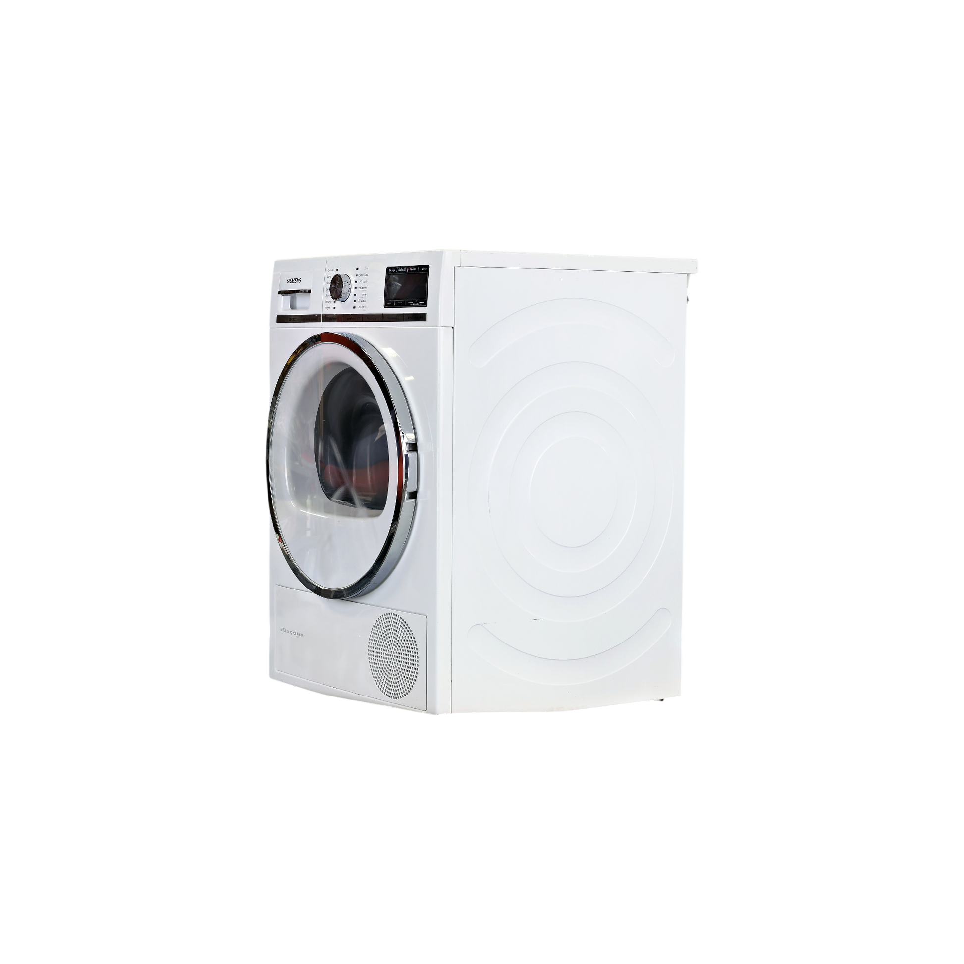 Seche-Linge Pompe À Chaleur 8 kg Reconditionné SIEMENS WT48Y880FF : vue du côté gauche