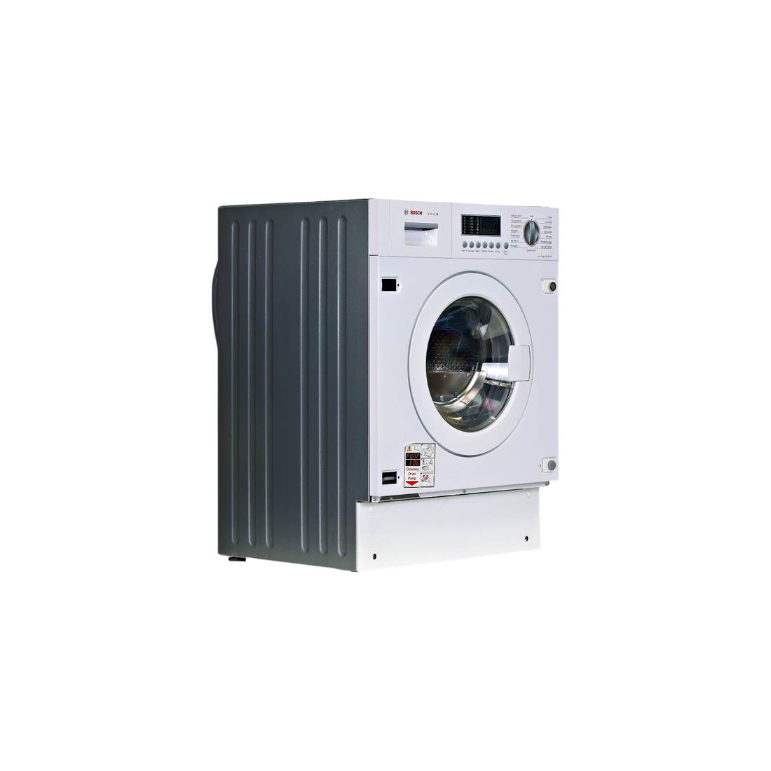 Lave-Linge Sechant 7 kg Reconditionné BOSCH WKD28542FF : vue du côté droit