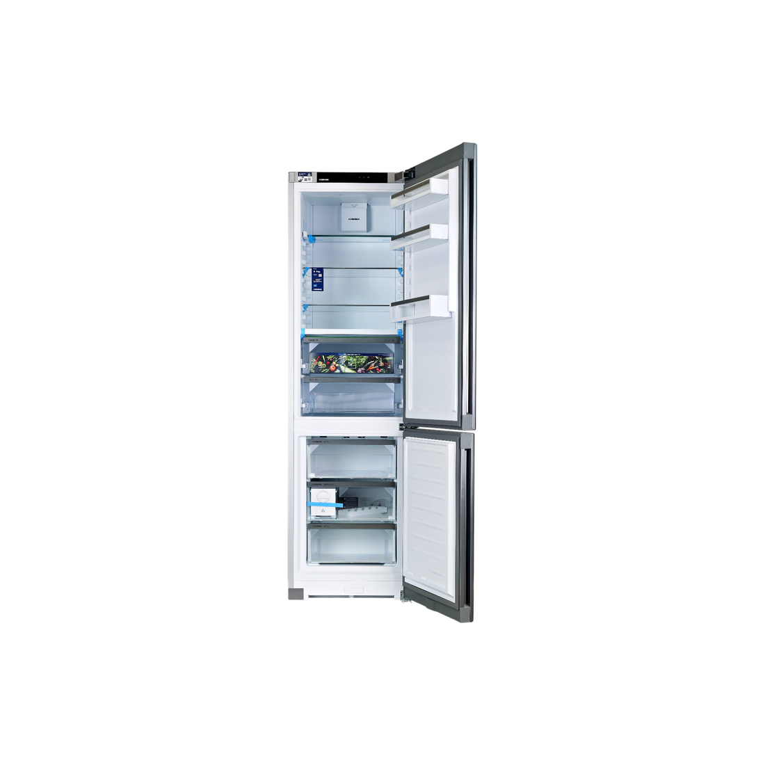 Réfrigérateur Avec Congélateur 361 L Reconditionné LIEBHERR CBNSFC 572I-22 : vue de l'intérieur