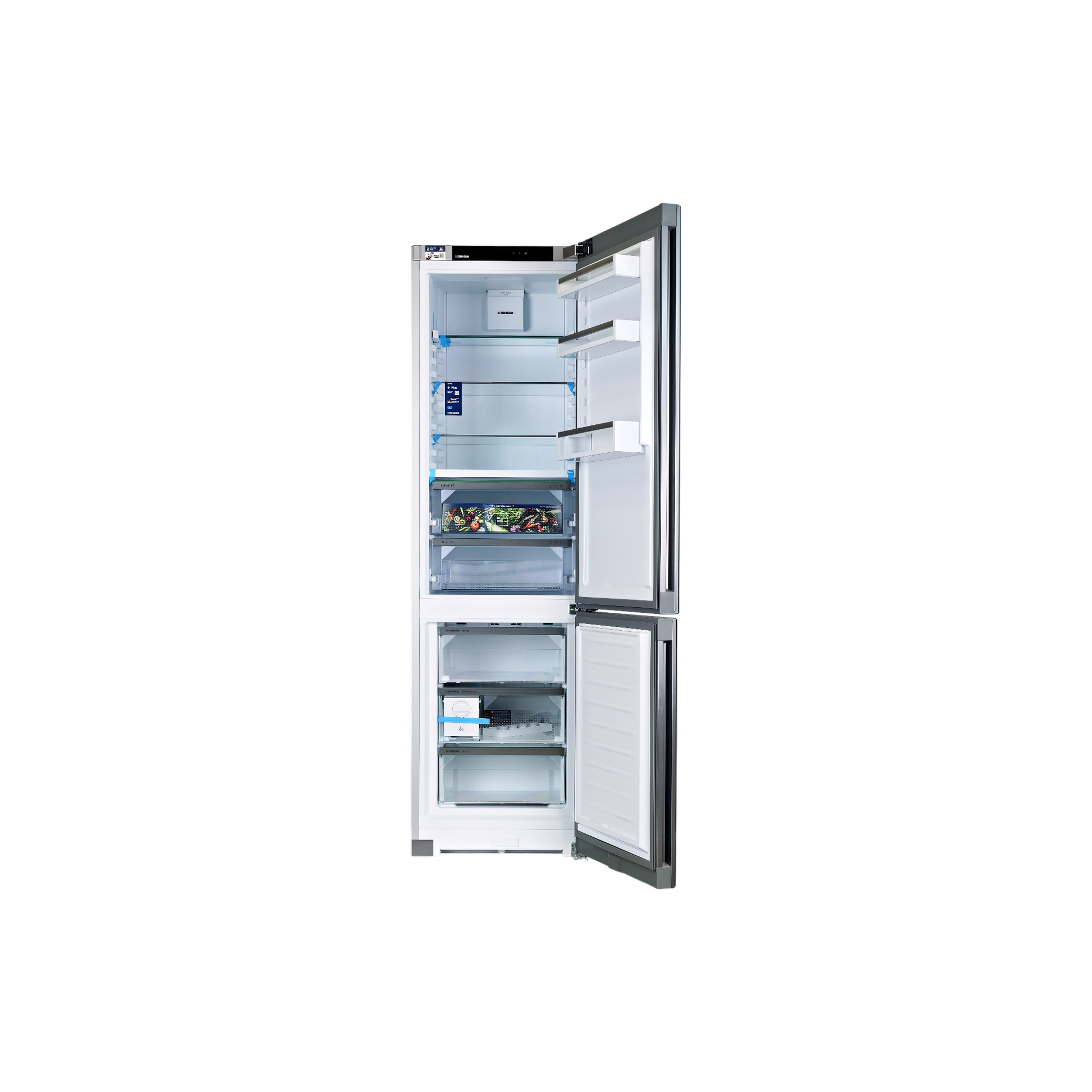 Réfrigérateur Avec Congélateur 361 L Reconditionné LIEBHERR CBNSFC 572I-22 : vue de l'intérieur