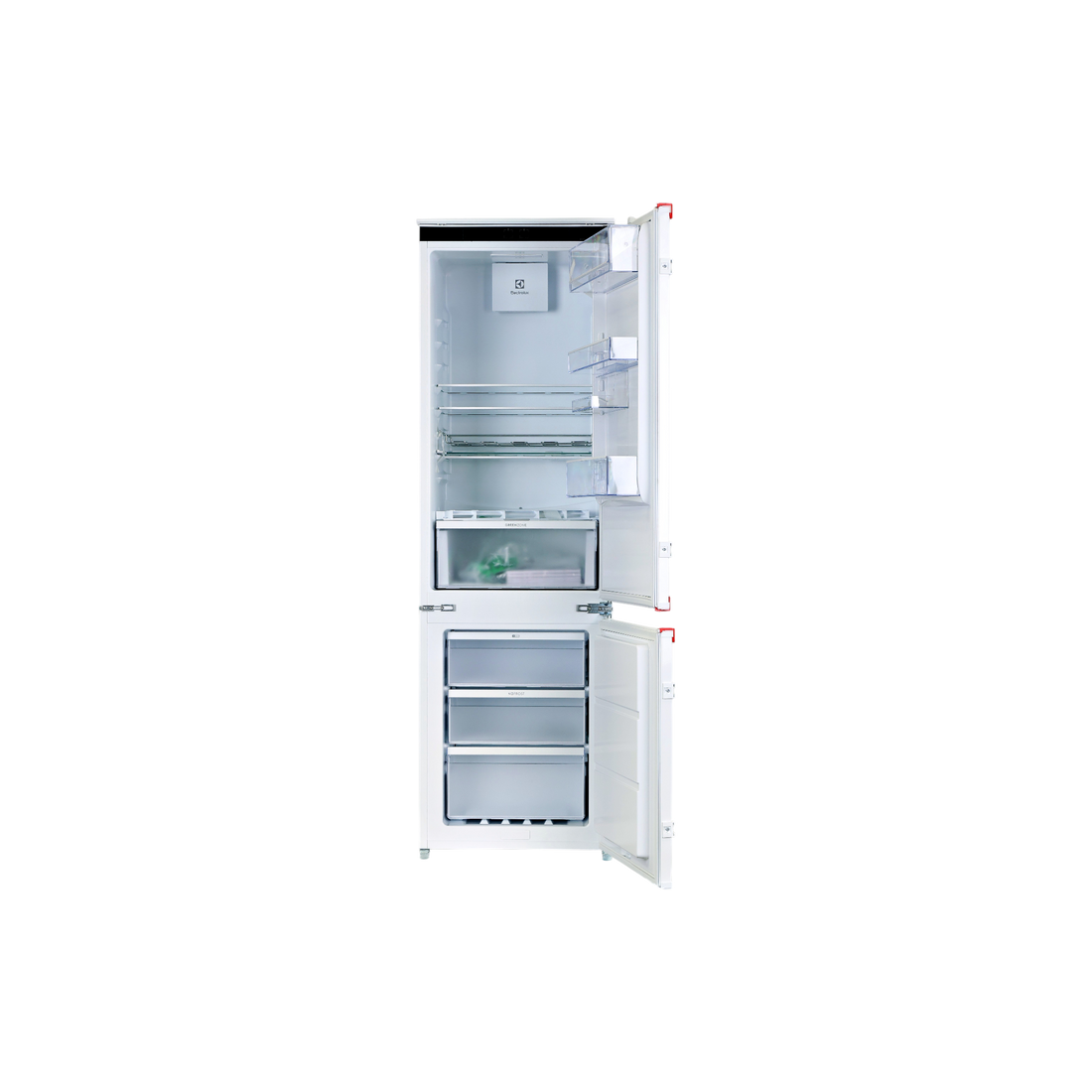 Réfrigérateur Encastrable 256 L Reconditionné ELECTROLUX LNG7TE18S : vue de l'intérieur