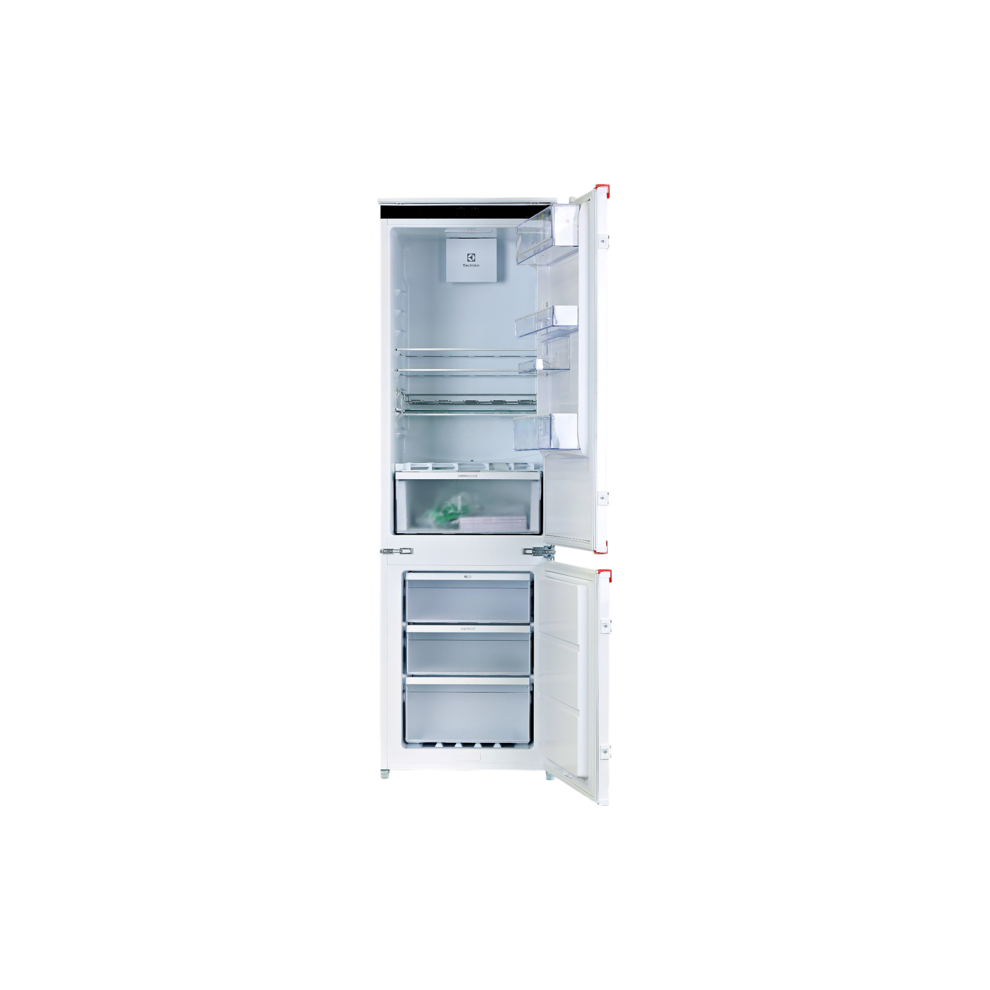 Réfrigérateur Encastrable 256 L Reconditionné ELECTROLUX LNG7TE18S : vue de l'intérieur