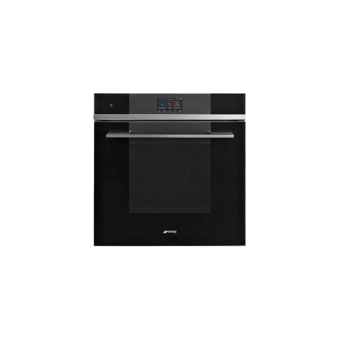 Four Chaleur Tournante 68 L Reconditionné SMEG SO6104S4PN : vue de face