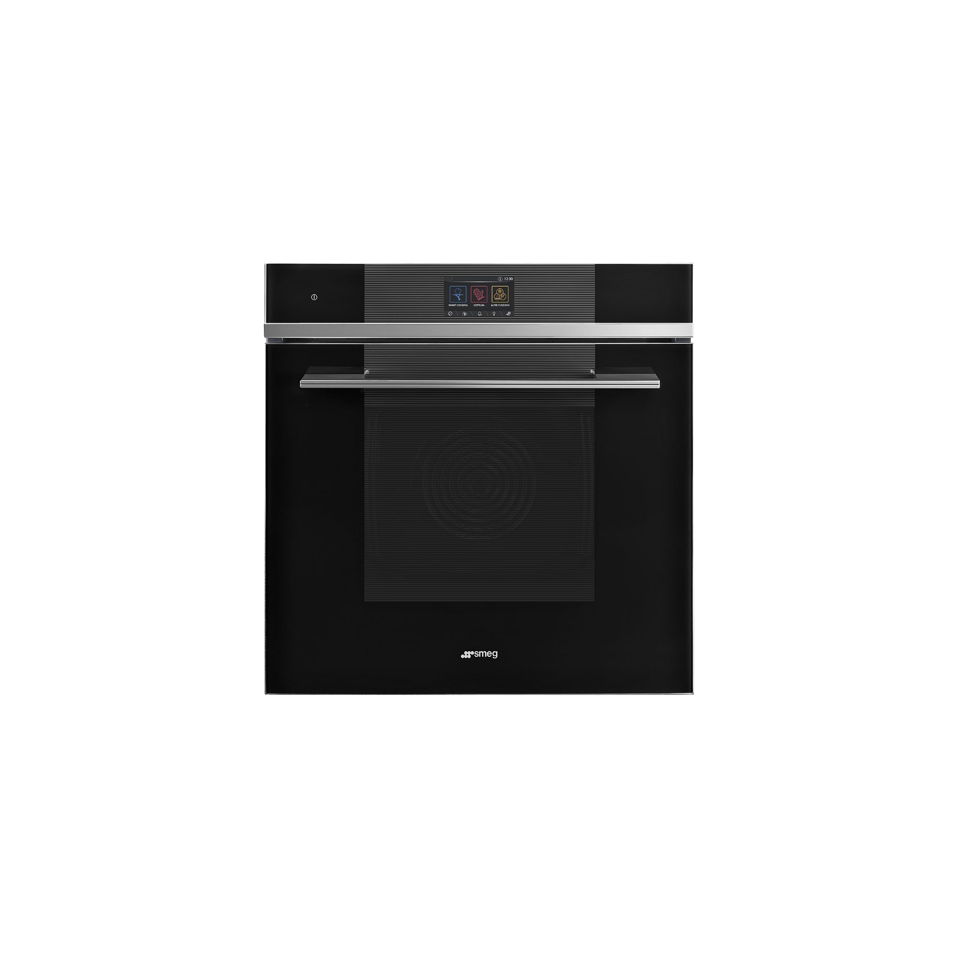 Four Chaleur Tournante 68 L Reconditionné SMEG SO6104S4PN : vue de face