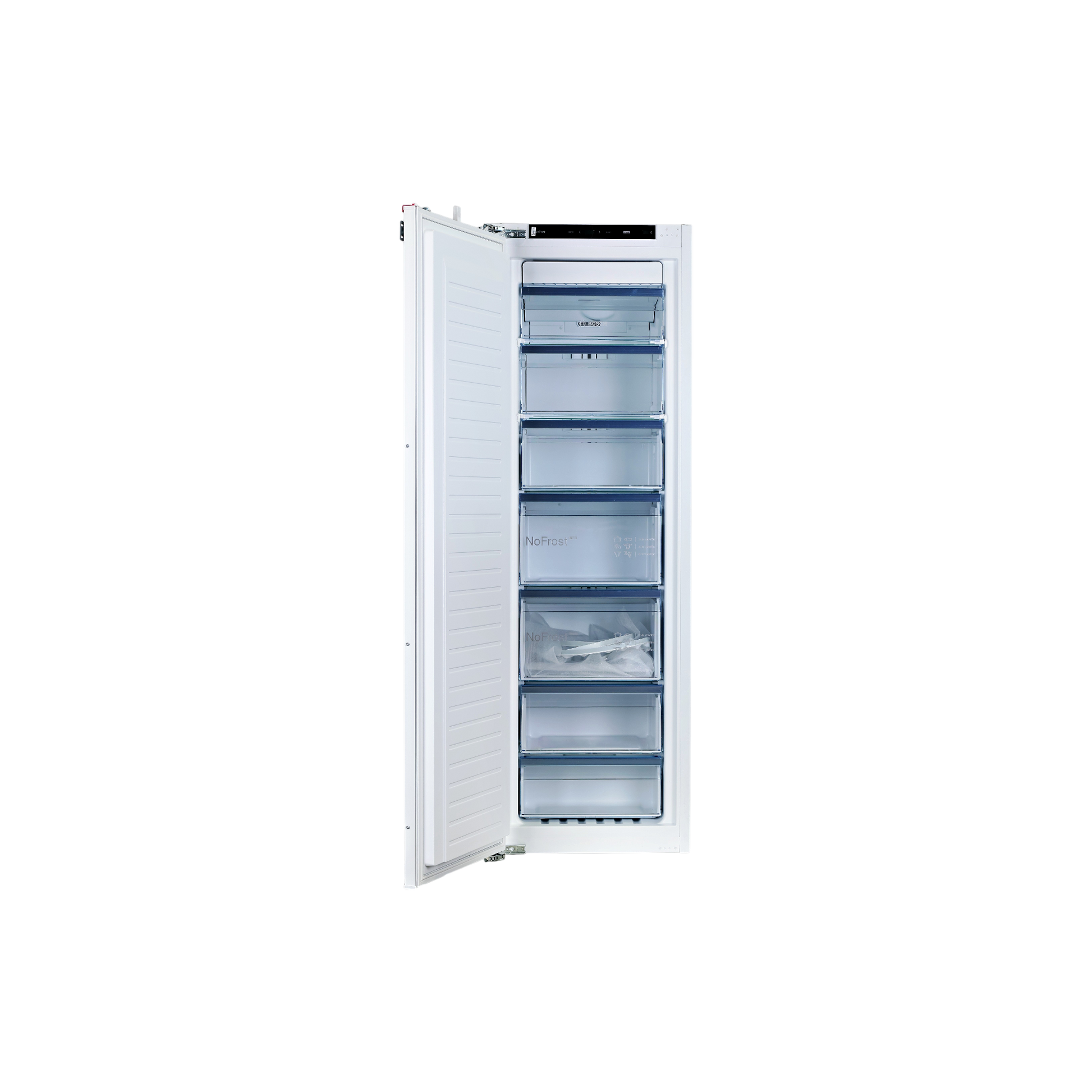 Congélateur Encastrable 212 L Reconditionné BOSCH GIN81VEE0 : vue de l'intérieur