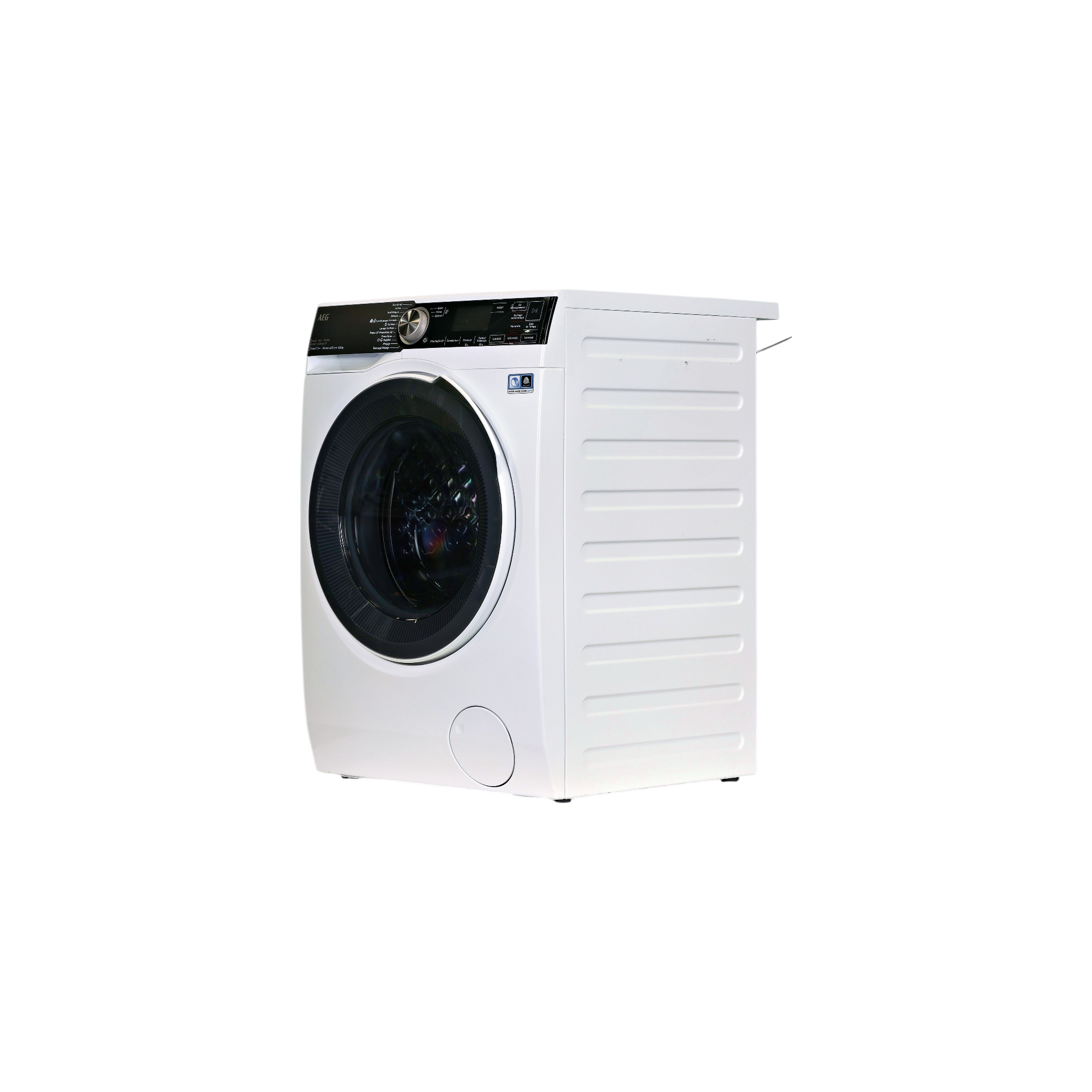 Lave-Linge Sechant 10 kg Reconditionné AEG LWR85A166V : vue du côté gauche