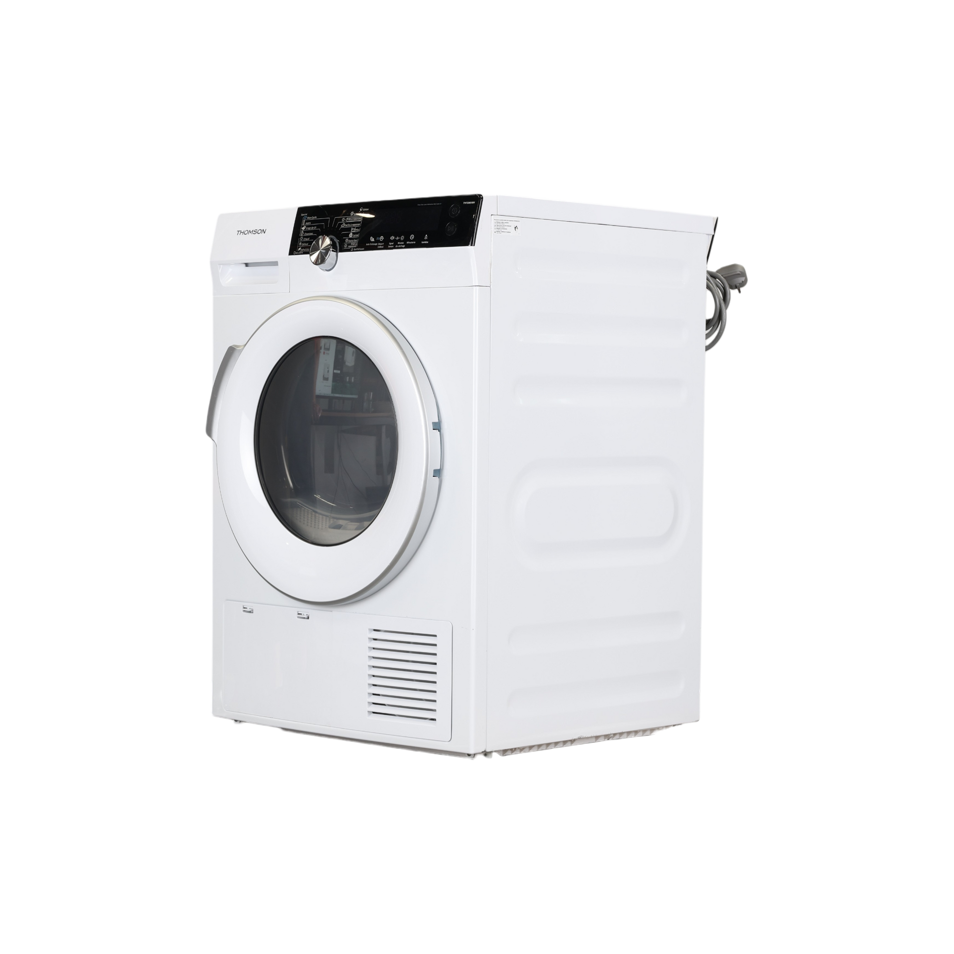 Seche-Linge Condensation 8 kg Reconditionné THOMSON THTD80WH : vue du côté gauche