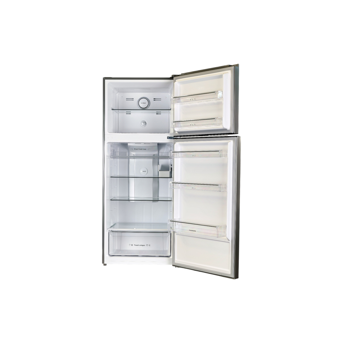Réfrigérateur Avec Congélateur 420 L Reconditionné THOMSON THD421NFSL : vue de l'intérieur