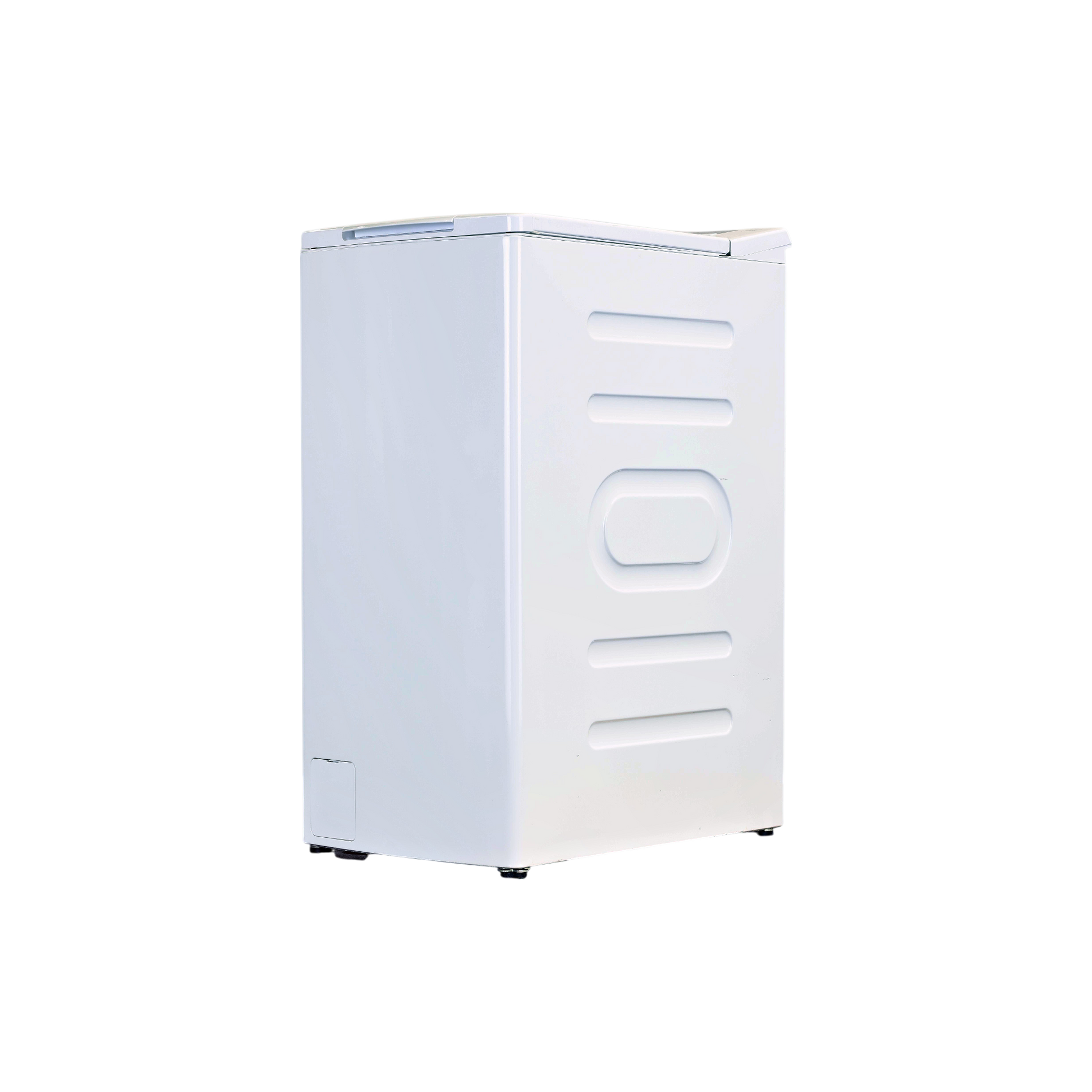Lave-Linge Top 8 kg Reconditionné BRANDT BT38038Q : vue du côté gauche