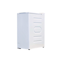 Lave-Linge Top 8 kg Reconditionné BRANDT BT38038Q : vue du côté gauche