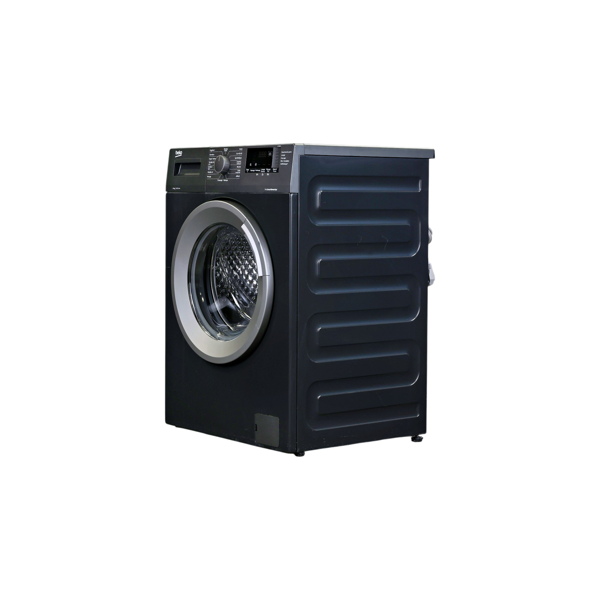 Lave-Linge Hublot 8 kg Reconditionné BEKO LLF08A5 : vue du côté gauche