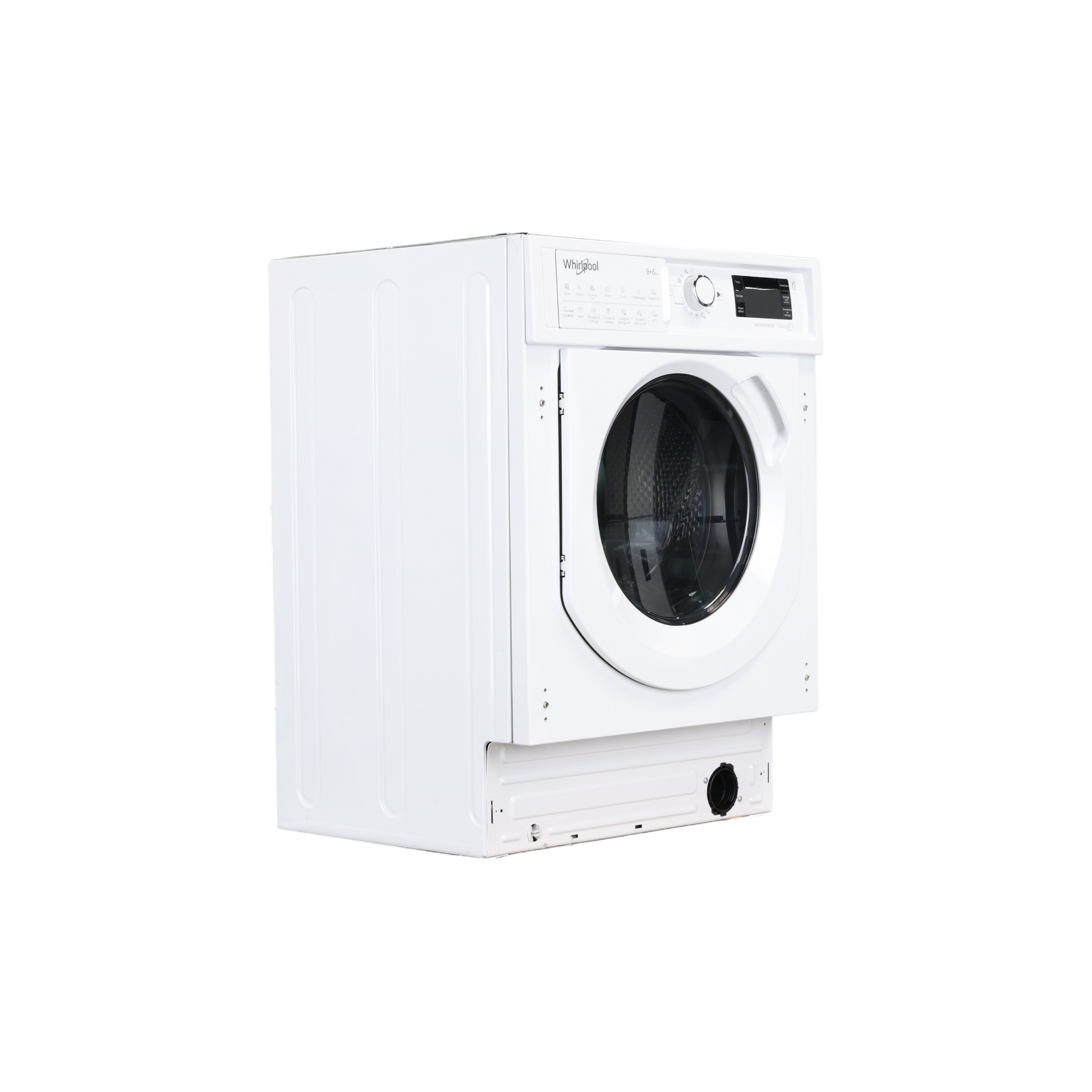 Lave-Linge Sechant 9 kg Reconditionné WHIRLPOOL BIWDWG961485FR : vue du côté droit
