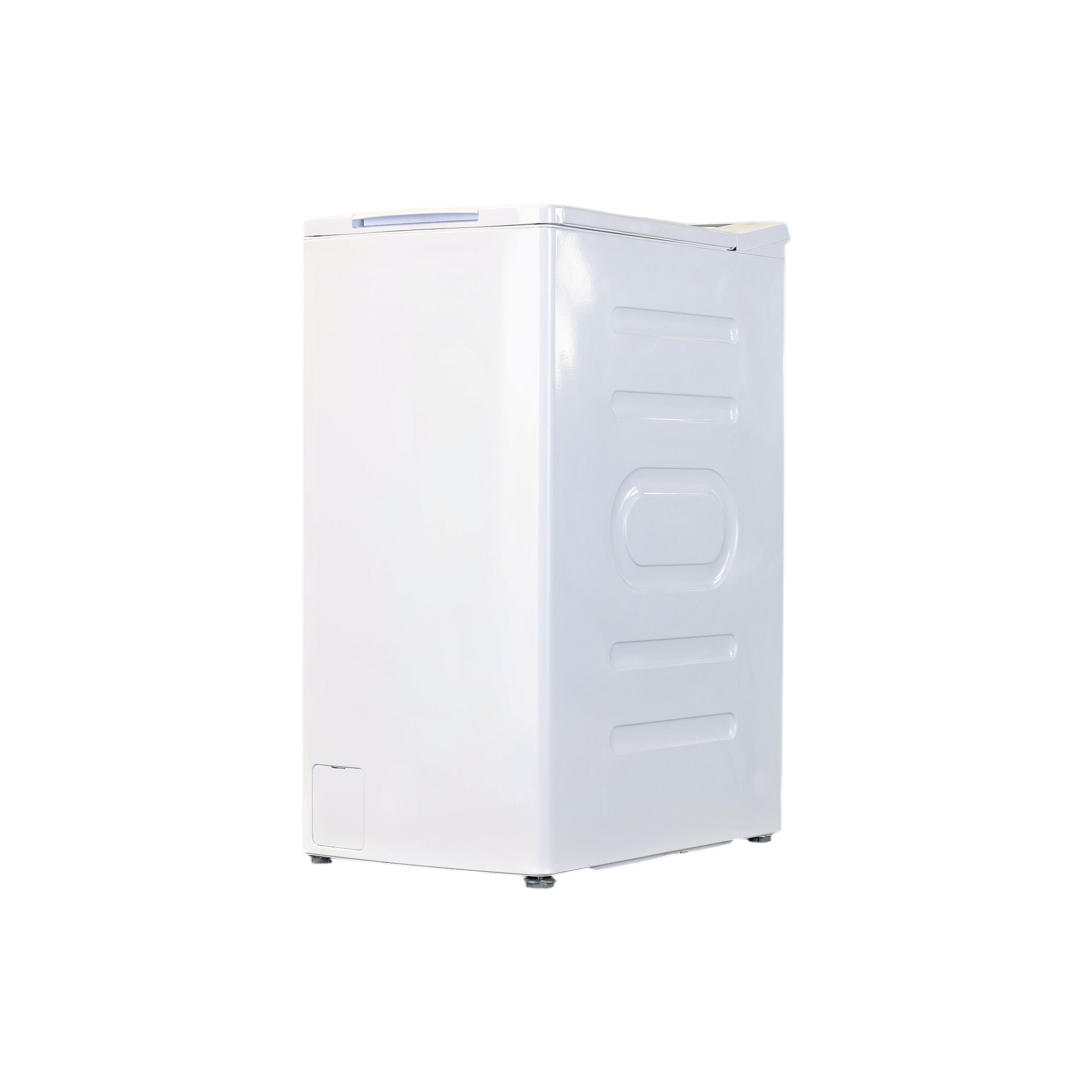 Lave-Linge Top 8 kg Reconditionné BRANDT BT18038Q : vue du côté gauche