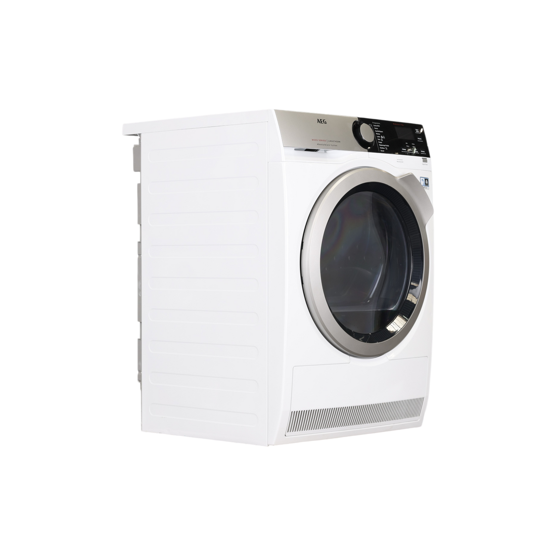 Seche-Linge Pompe À Chaleur 9 kg Reconditionné AEG T8DED954E : vue du côté droit