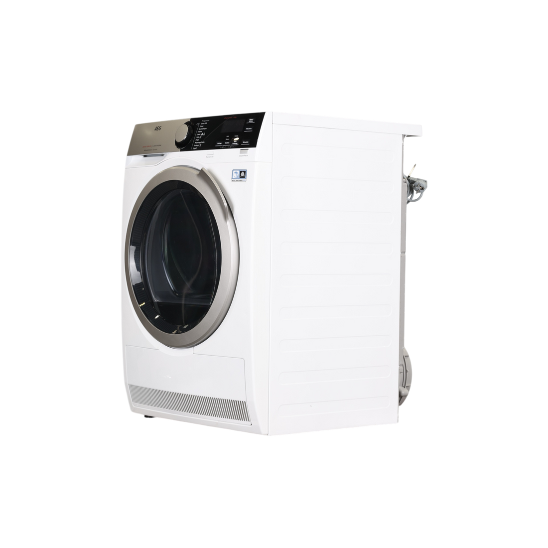 Seche-Linge Pompe À Chaleur 9 kg Reconditionné AEG T8DED954E : vue du côté gauche