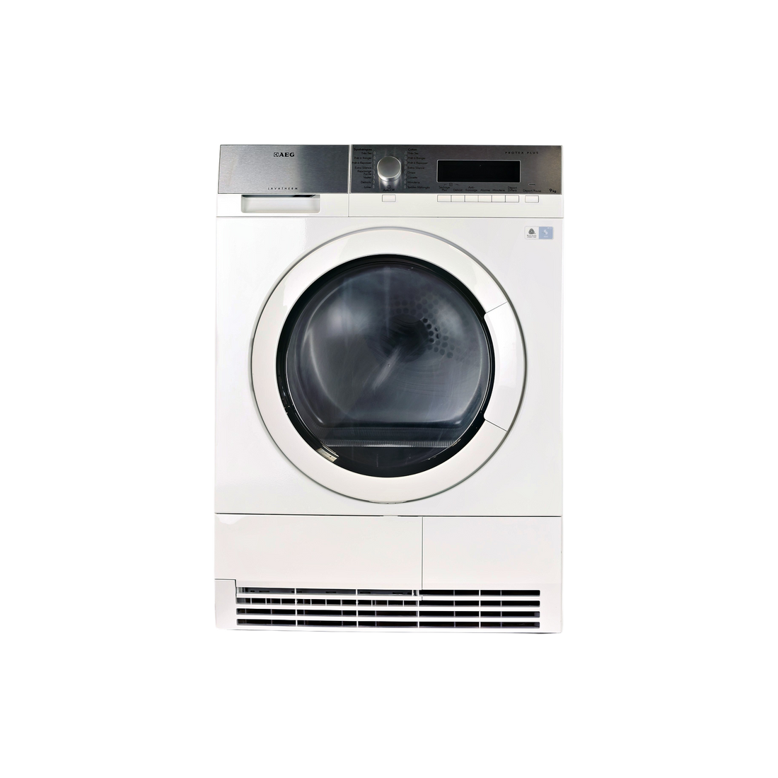 Seche-Linge Condensation 9 kg Reconditionné AEG T86290IC : vue de face