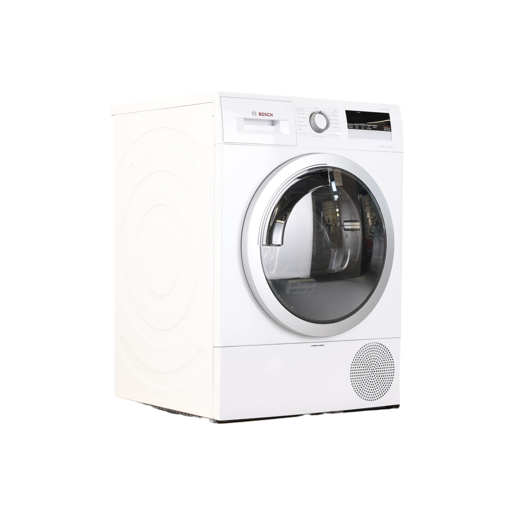 Seche-Linge Pompe À Chaleur 8 kg Reconditionné BOSCH WTR85V01FF : vue du côté droit