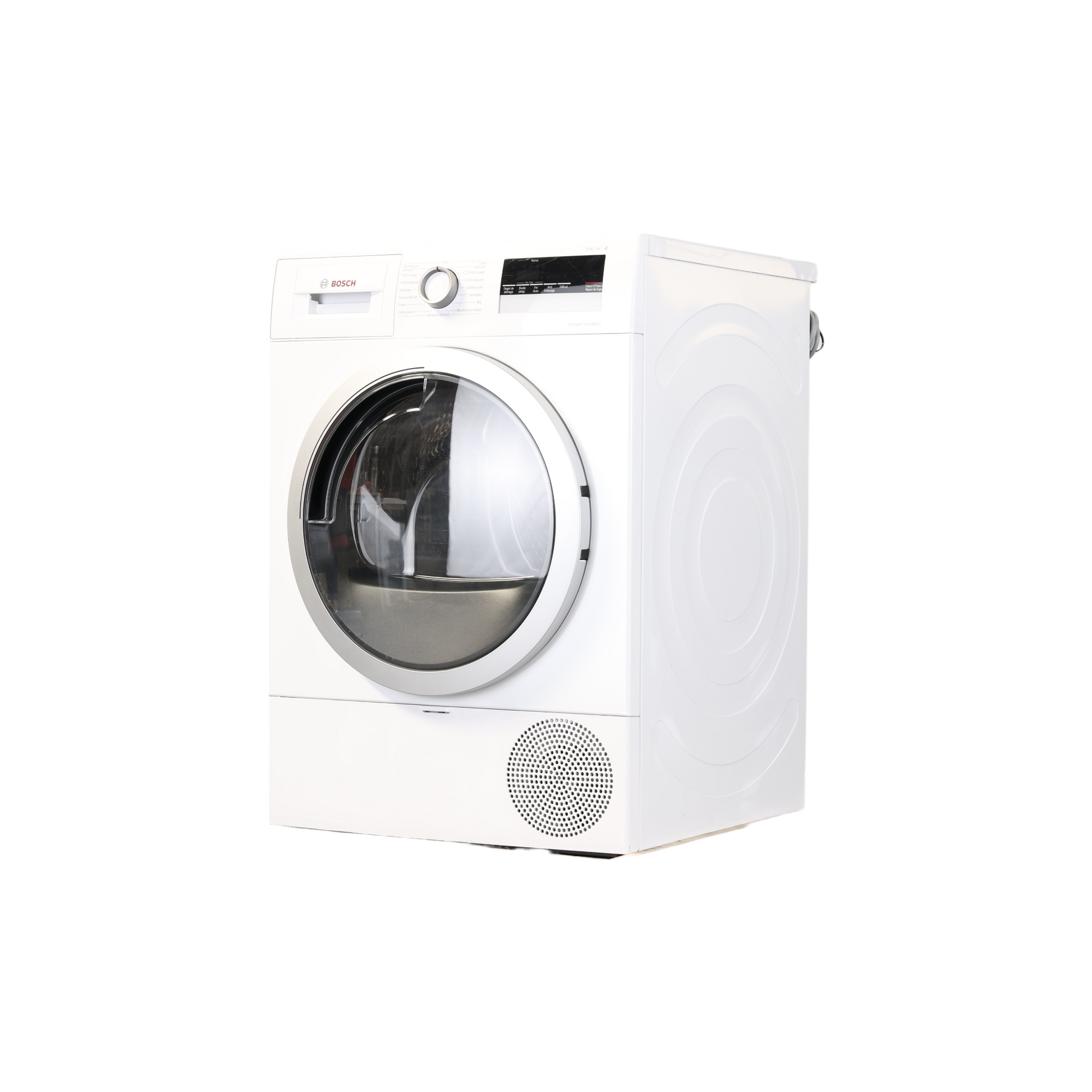 Seche-Linge Pompe À Chaleur 8 kg Reconditionné BOSCH WTR85V01FF : vue du côté gauche