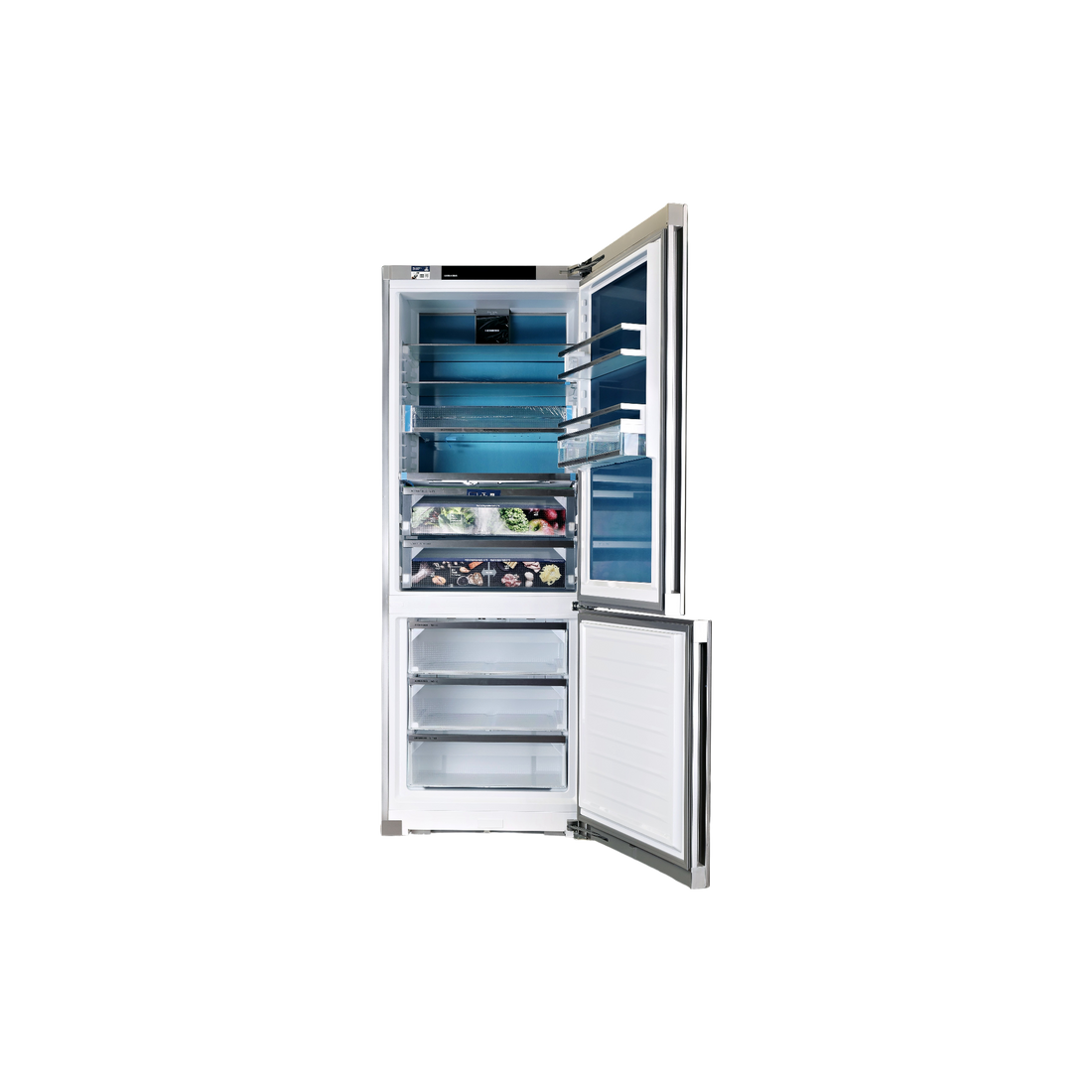 Réfrigérateur Multi-Portes 473 L Reconditionné LIEBHERR CBNSTC 778I : vue de l'intérieur