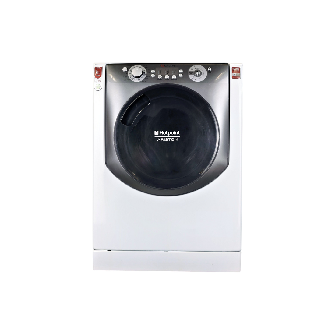 Lave-Linge Hublot 8 kg Reconditionné HOTPOINT AQ83L 29 FR : vue de face