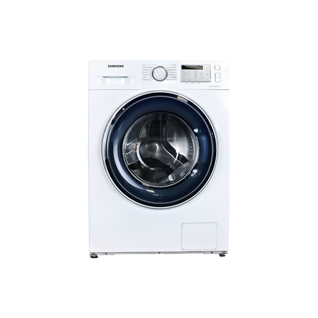 Lave-Linge Hublot 8 kg Reconditionné SAMSUNG WW80J5555FW : vue de face