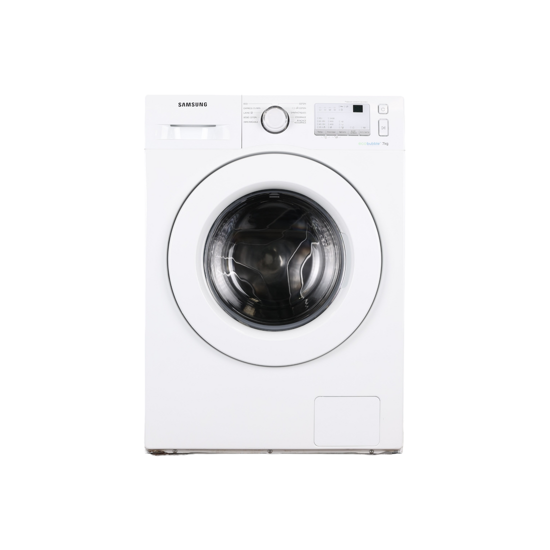 Lave-Linge Hublot 7 kg Reconditionné SAMSUNG WW70J3467KW : vue de face