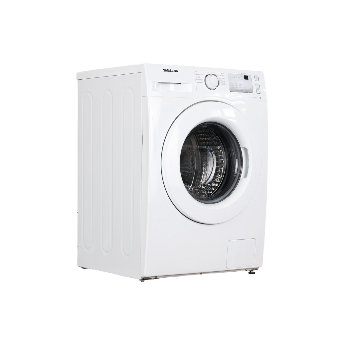 Lave-Linge Hublot 7 kg Reconditionné SAMSUNG WW70J3467KW : vue du côté droit