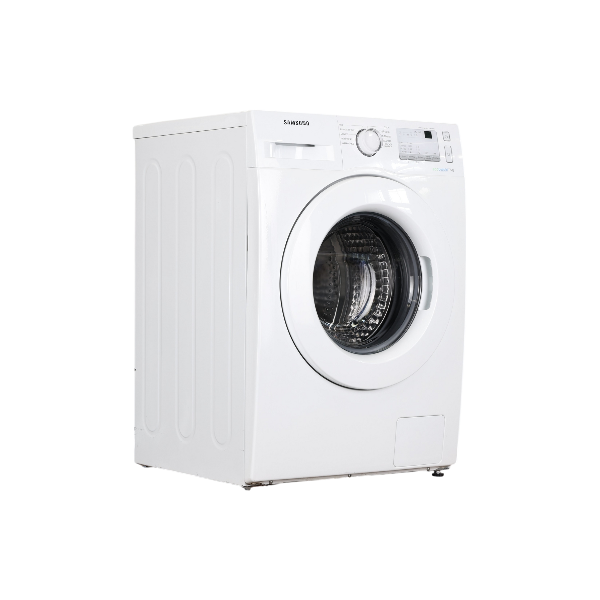 Lave-Linge Hublot 7 kg Reconditionné SAMSUNG WW70J3467KW : vue du côté droit