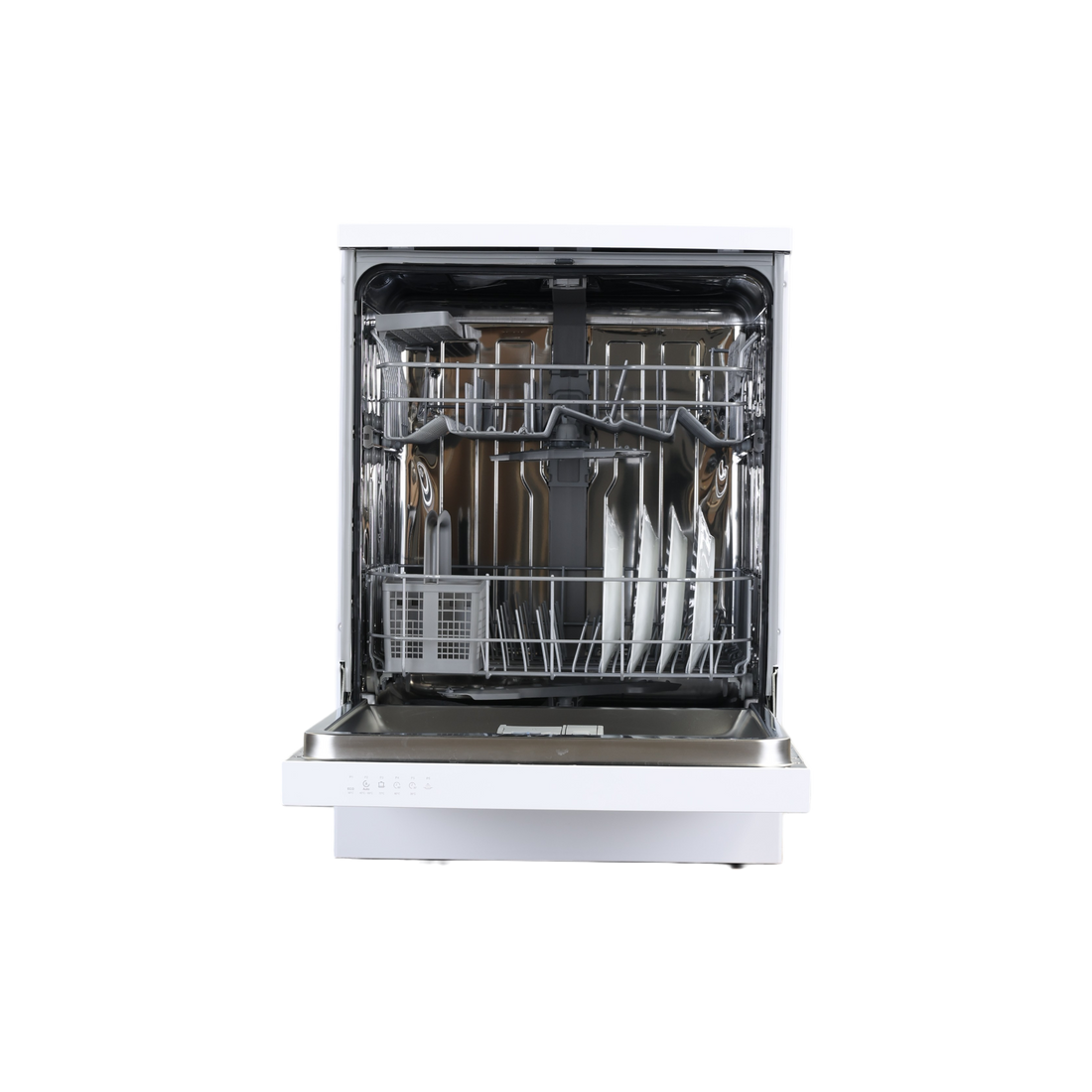 Lave-Vaisselle Pose Libre 14 Cvts Reconditionné ESSENTIEL B ELV-443B : vue de l'intérieur