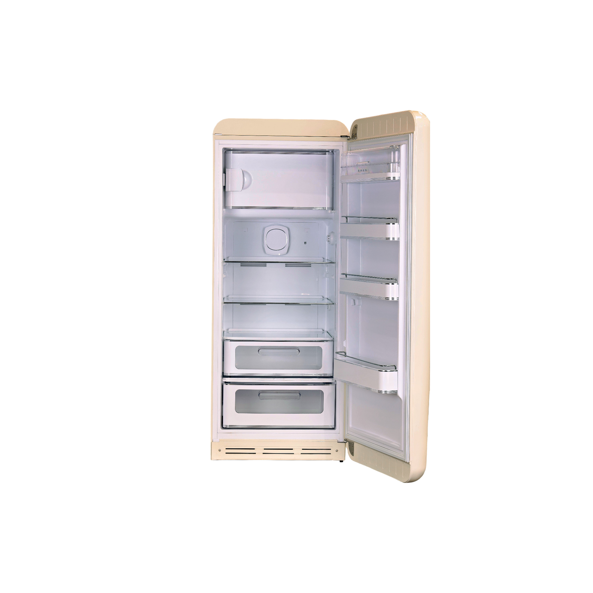 Réfrigérateur Avec Congélateur 270 L Reconditionné SMEG FAB28RCR5 : vue de l'intérieur