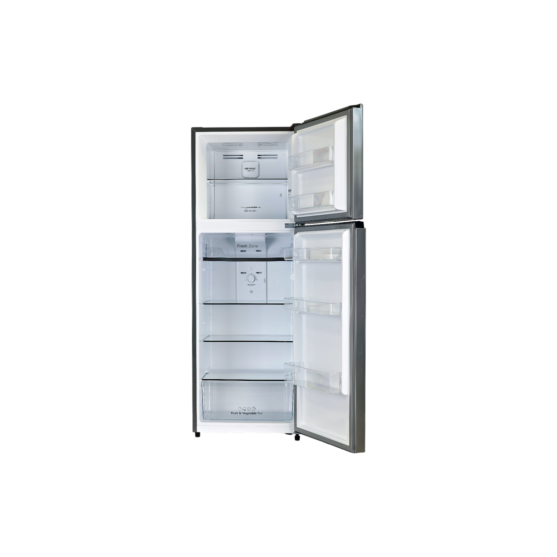 Réfrigérateur Avec Congélateur 325 L Reconditionné ESSENTIEL B ERDV170-60HIV3 : vue de l'intérieur