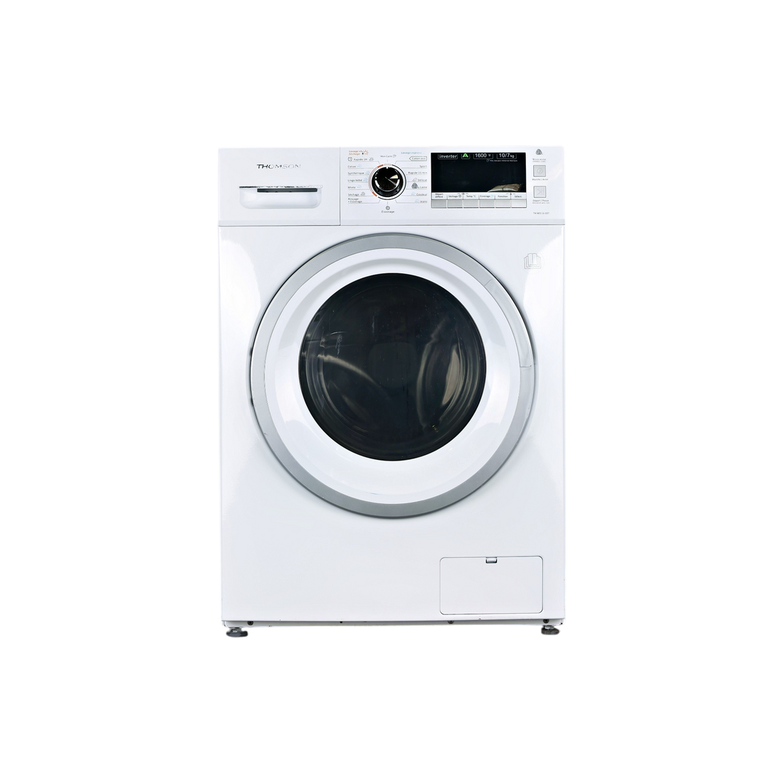 Lave-Linge Sechant 10 kg Reconditionné THOMSON THWD16107 : vue de face