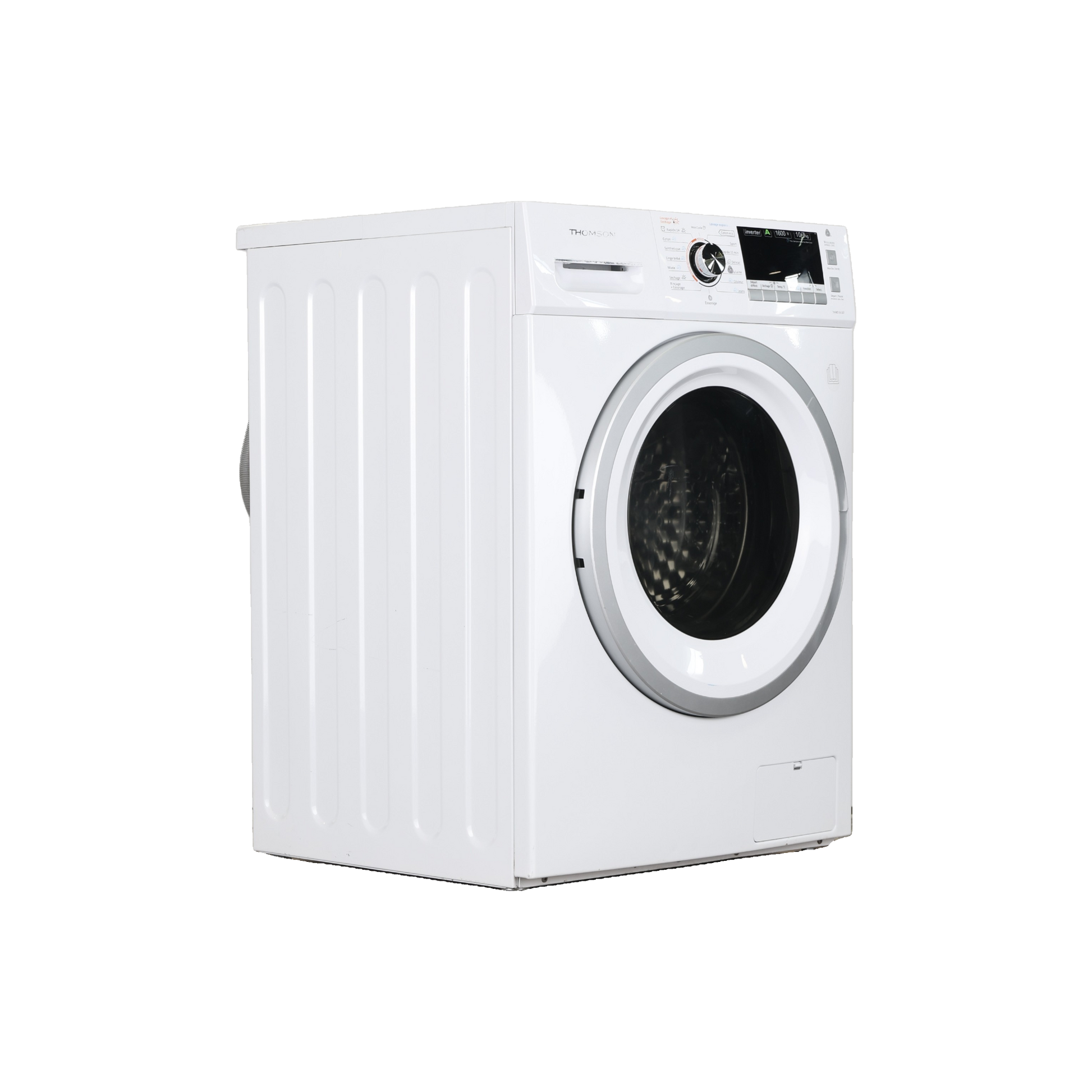Lave-Linge Sechant 10 kg Reconditionné THOMSON THWD16107 : vue du côté droit