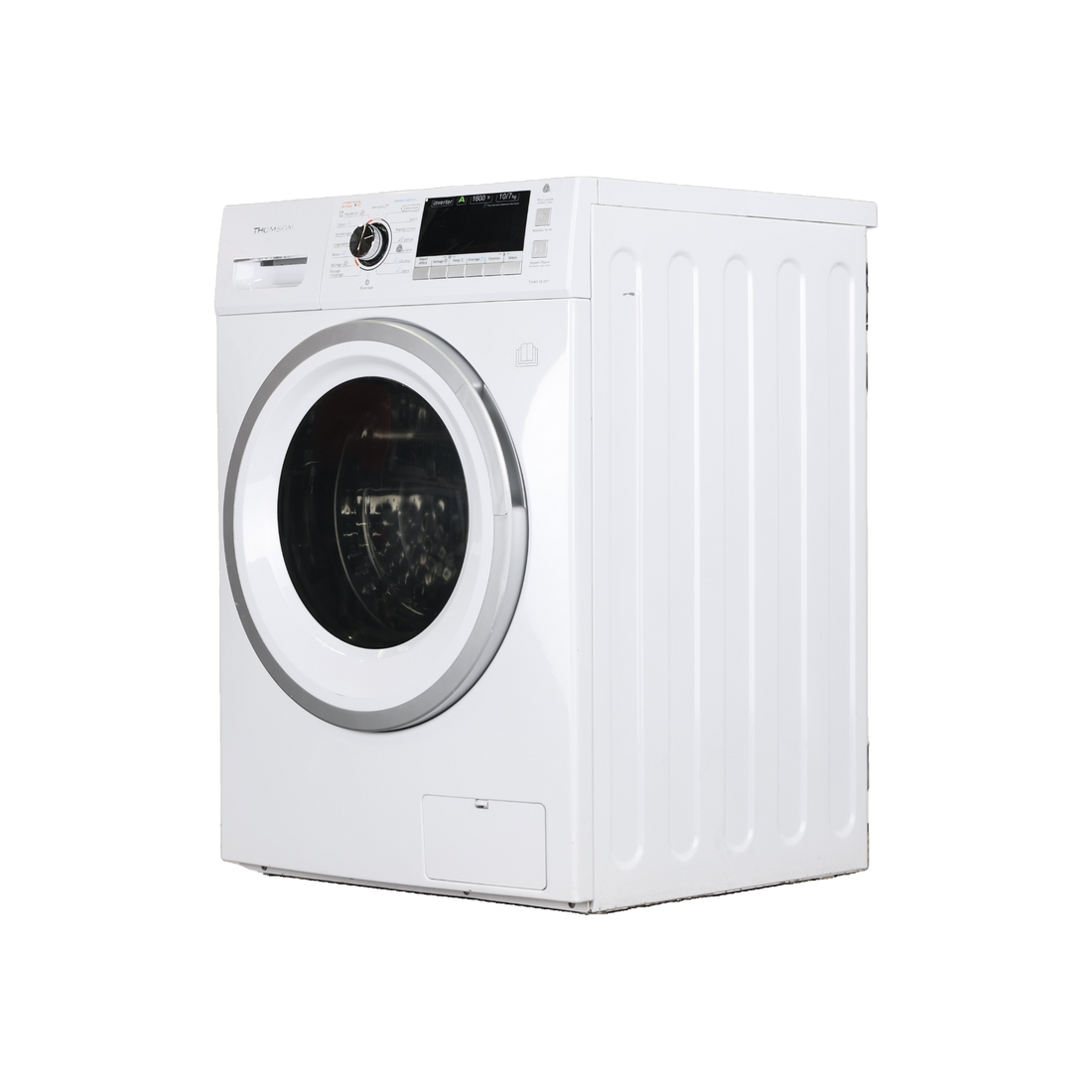 Lave-Linge Sechant 10 kg Reconditionné THOMSON THWD16107 : vue du côté gauche