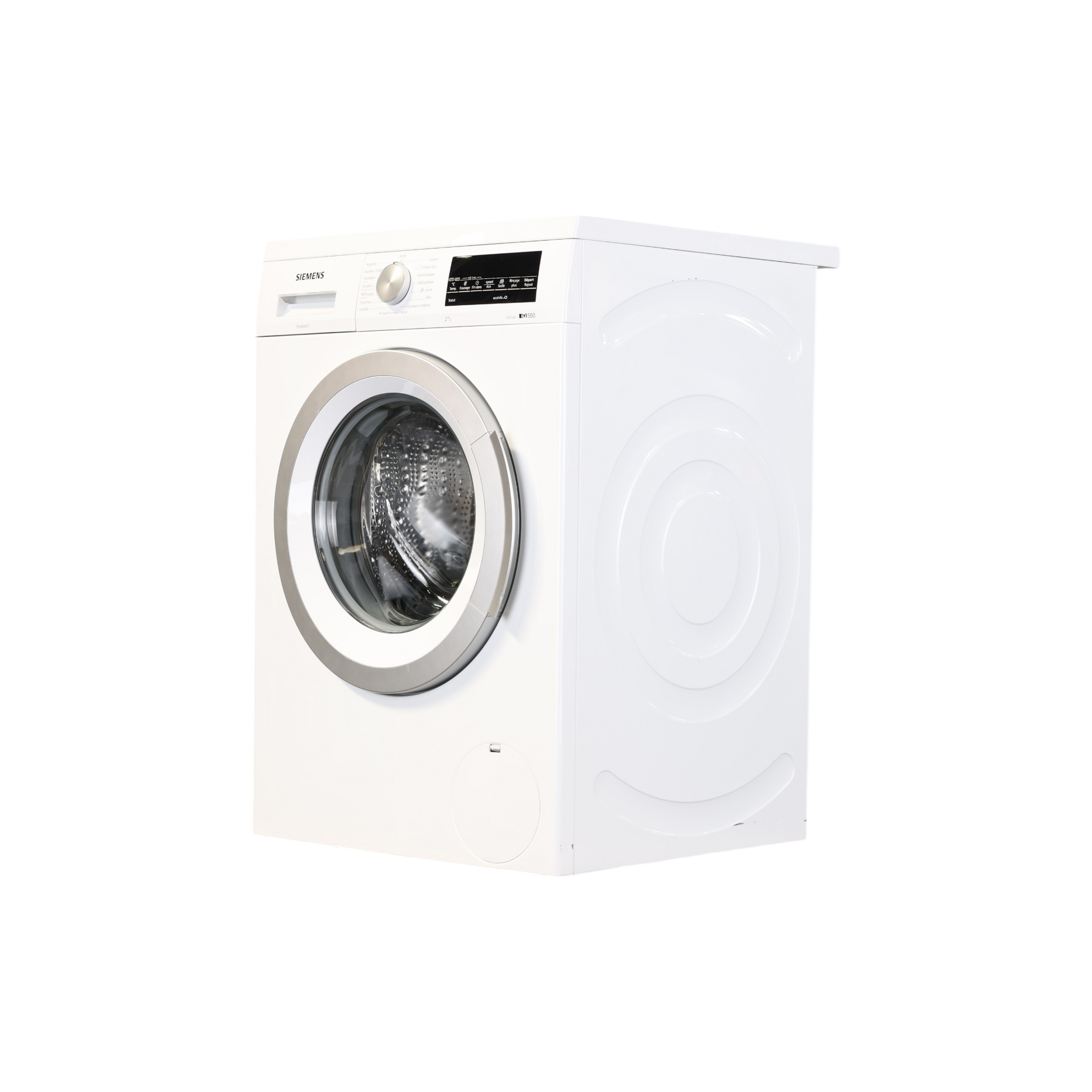 Lave-Linge Hublot 8 kg Reconditionné SIEMENS WU14Q408FF : vue du côté gauche