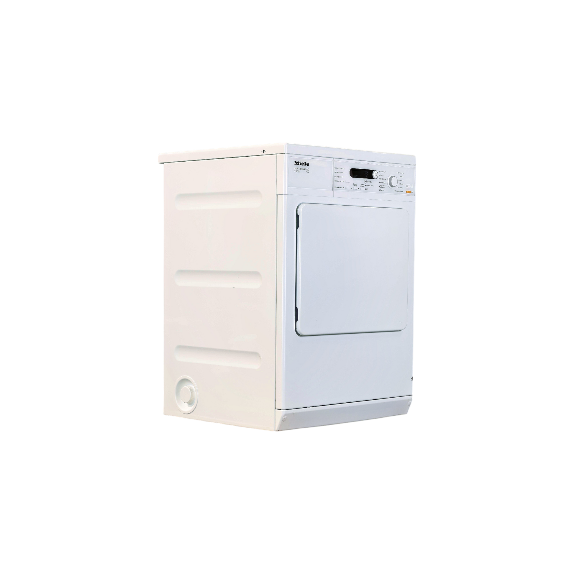 Seche-Linge Evacuation 7 kg Reconditionné MIELE T 8722 : vue du côté droit