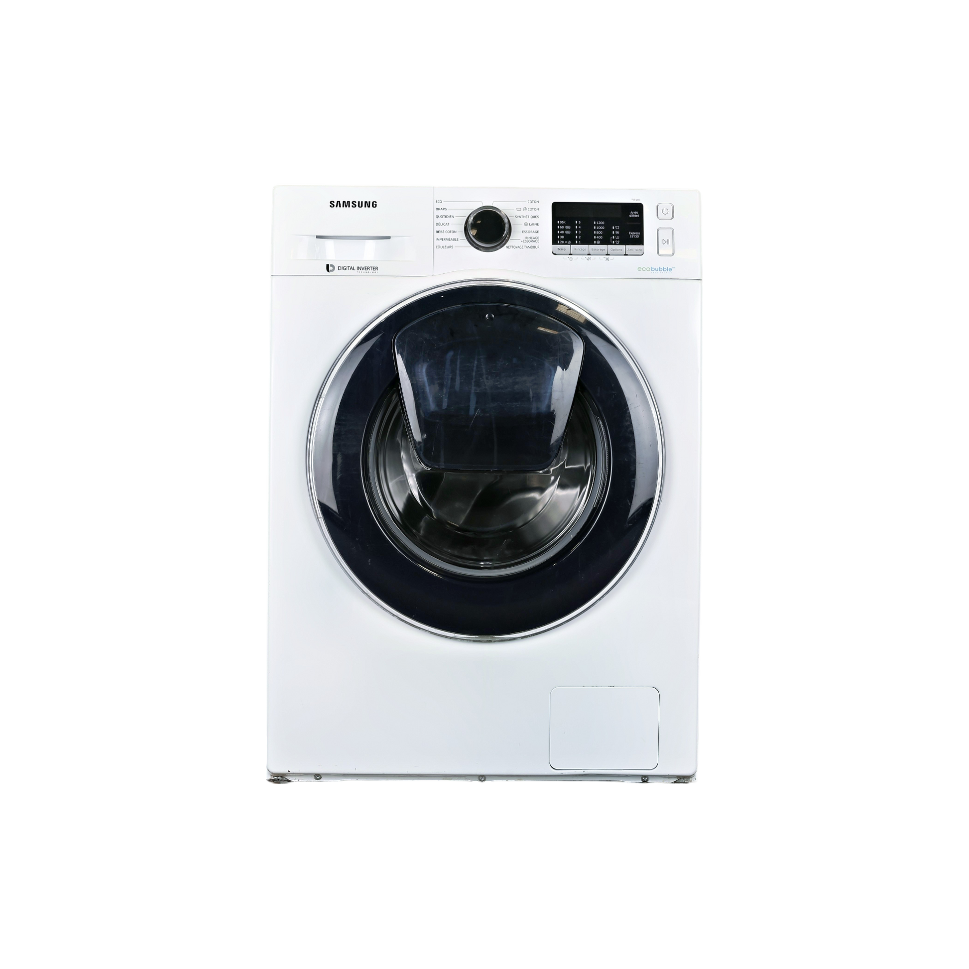 Lave-Linge Hublot 8 kg Reconditionné SAMSUNG WW8BK5210UW : vue de face