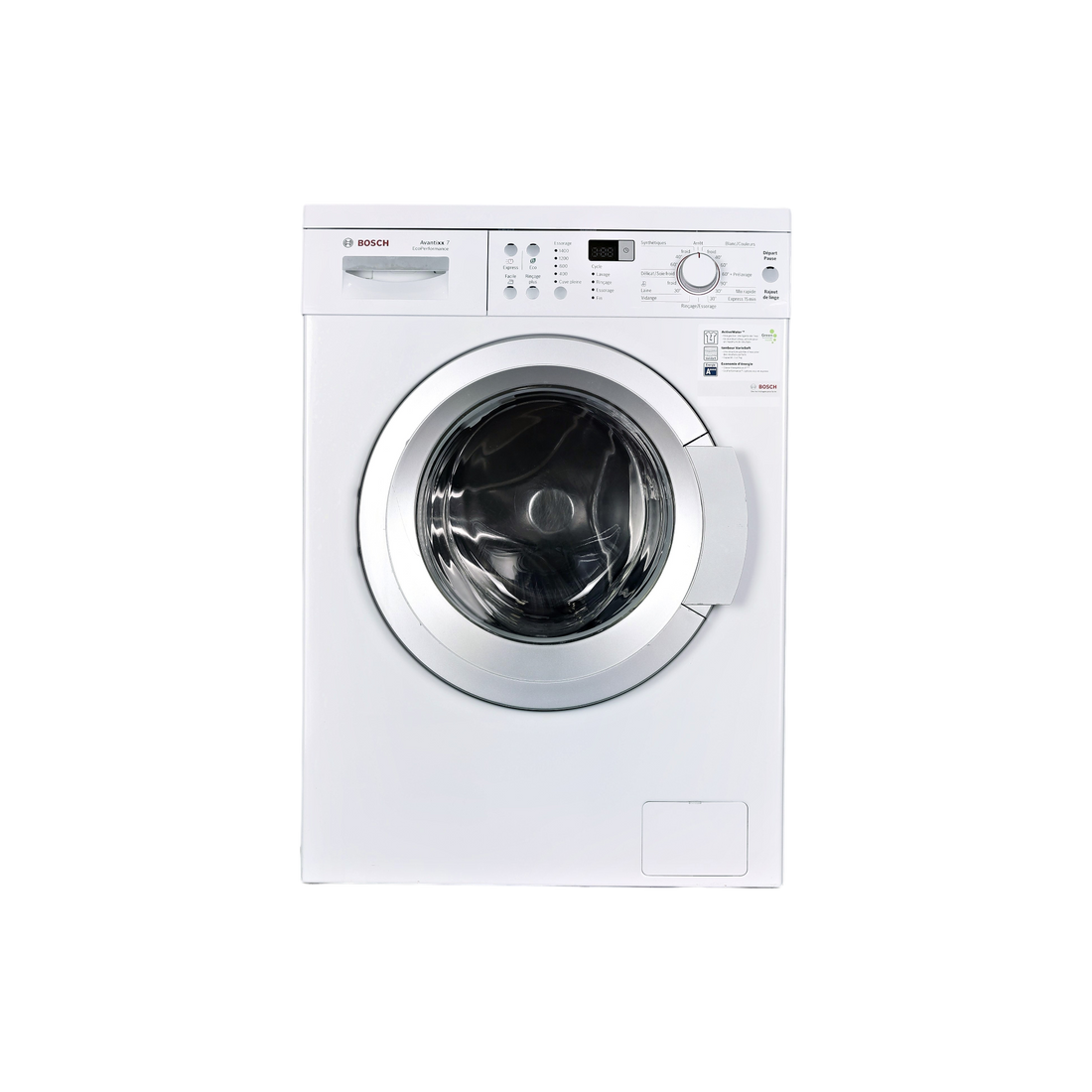 Lave-Linge Hublot 7 kg Reconditionné BOSCH WAQ28360FF : vue de face