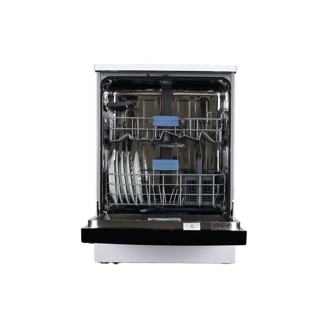 Lave-Vaisselle Pose Libre 14 Cvts Reconditionné BEKO BDFN26440WC : vue de l'intérieur
