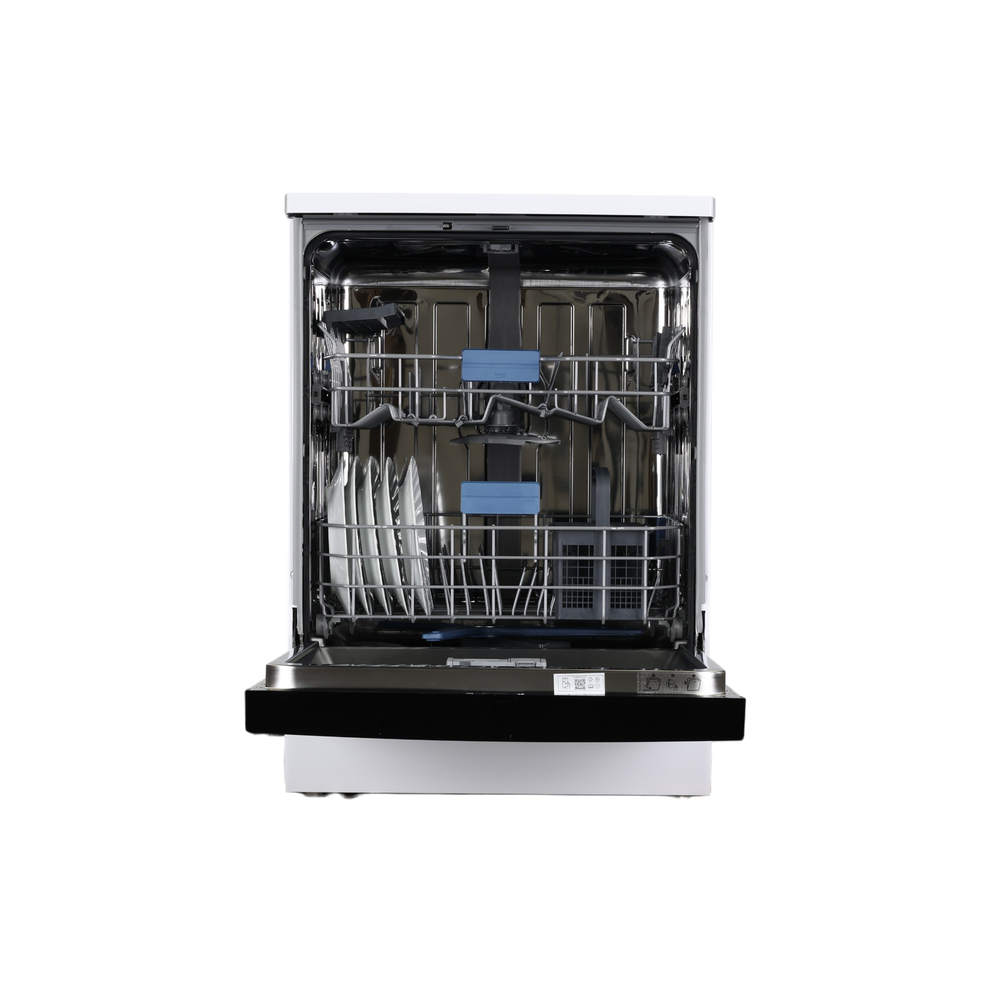 Lave-Vaisselle Pose Libre 14 Cvts Reconditionné BEKO BDFN26440WC : vue de l'intérieur